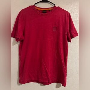 Boss Vibrant Red Short Sleeve Tee